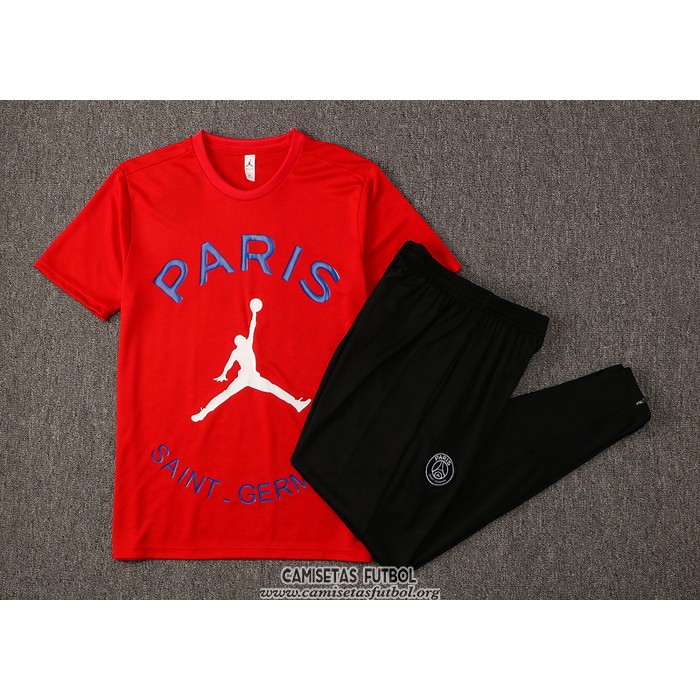 Chandal del Paris Saint-Germain Manga Corta 2021/2022 Rojo